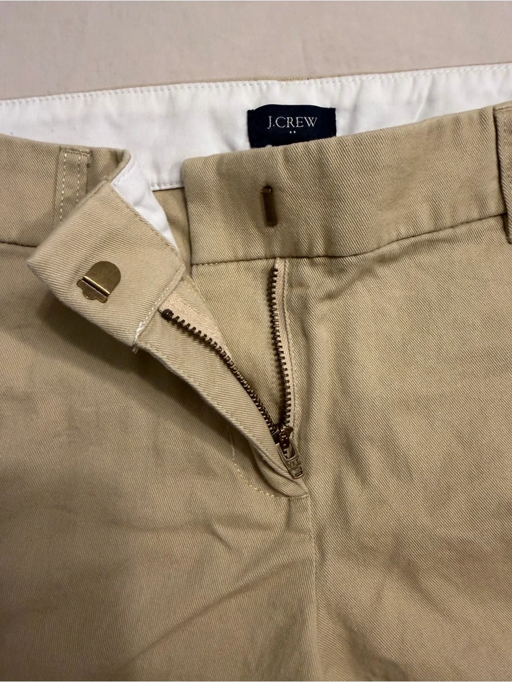 J.Crew Chino Shorts Size 2 Khaki